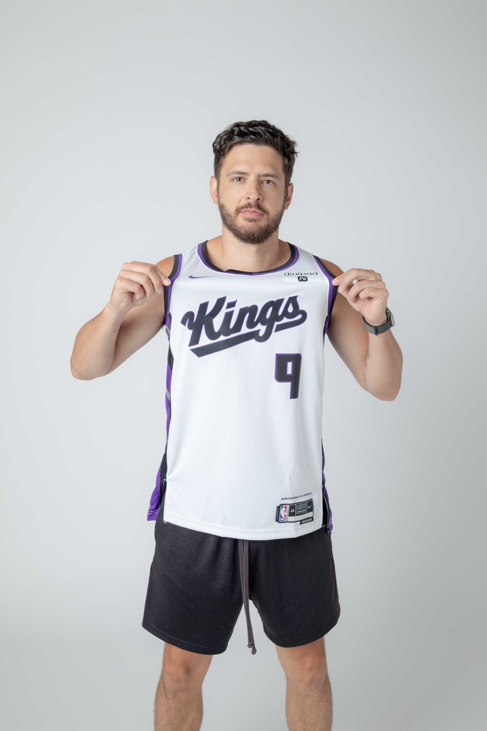 Kevin Huerter - Sacramento Kings - 2023 Starry 3-Point Contest -  Long-Sleeved Shooting Shirt - Game-Worn