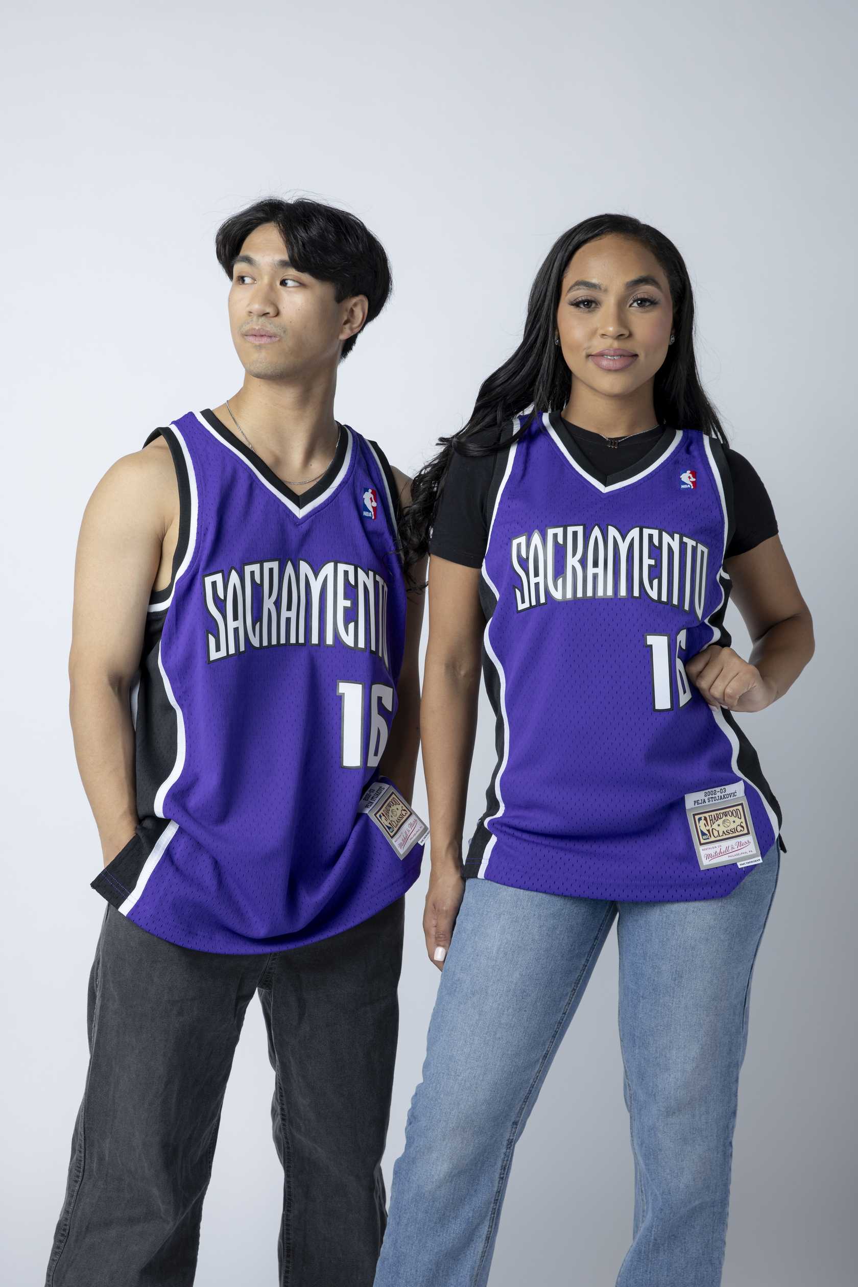 シェシェ　バスケット 2002-03 Peja Stojakovic Hardwood Classic Road Jersey