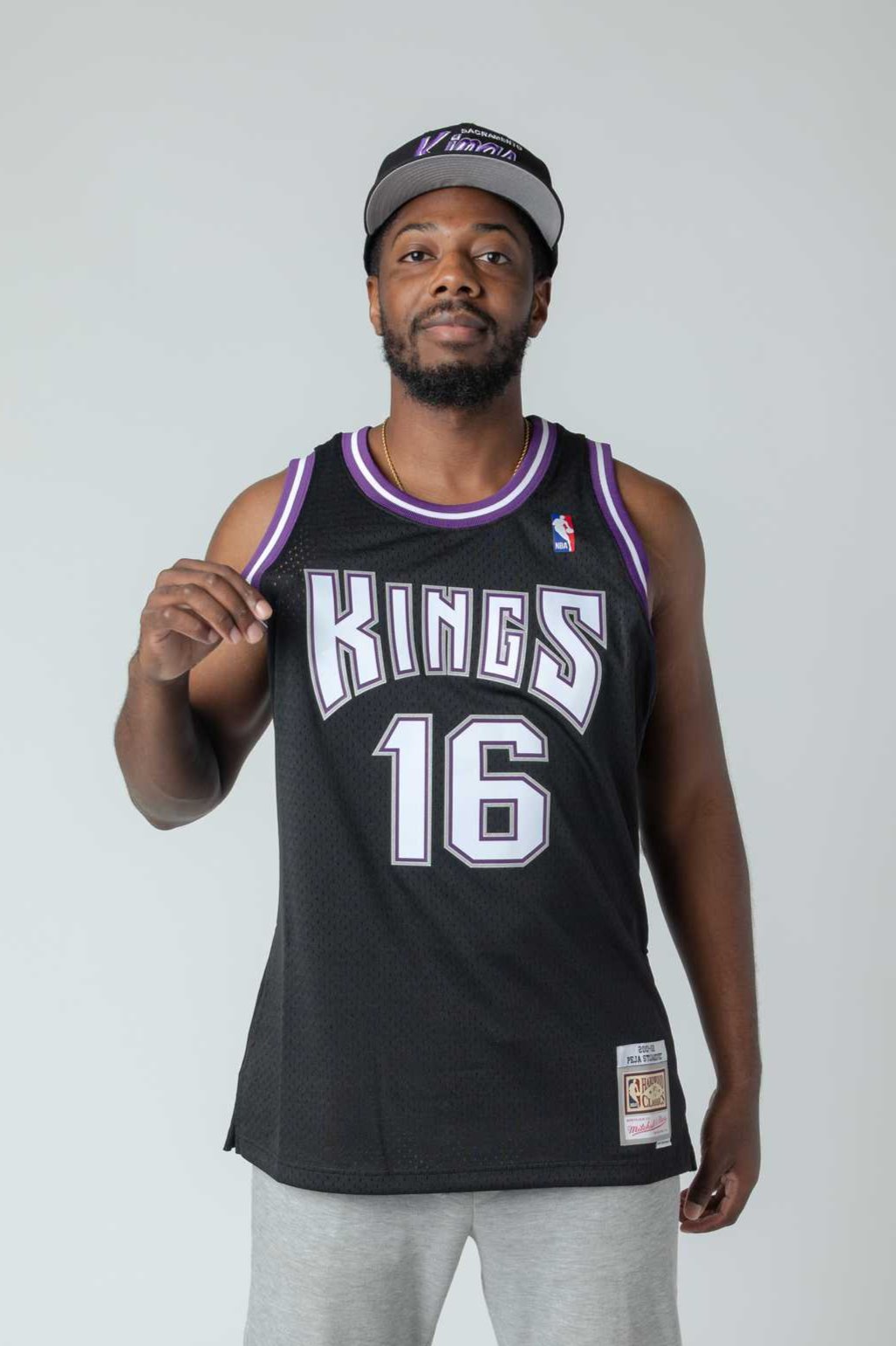 Stojakovic 01 Swingman Jersey by Mitchell Ness