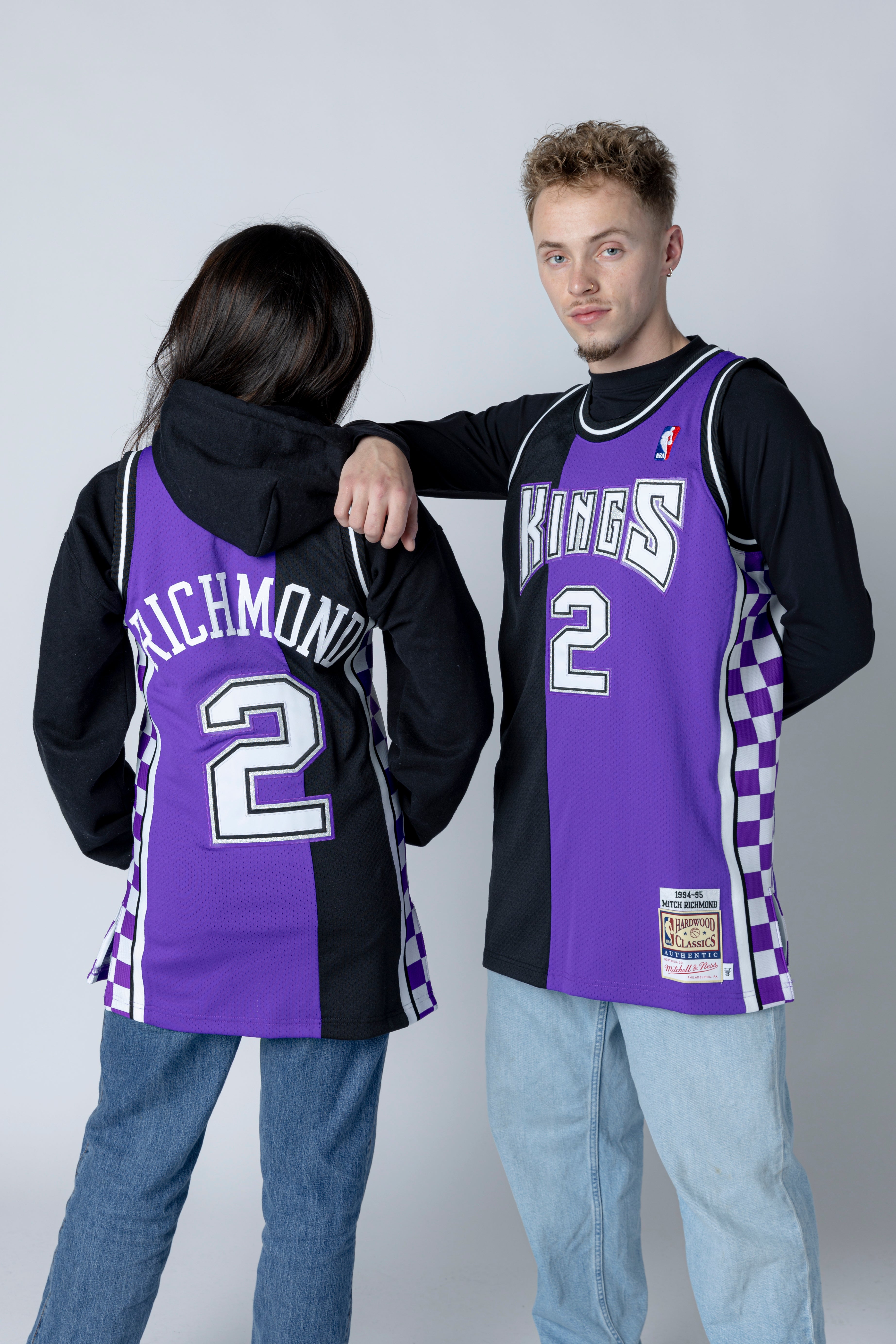 KINGS MICTH RICHMOND ユニフォーム 44 MITCH RICHMOND Champion SACRAMENTO KINGS Authentic Jersey 44