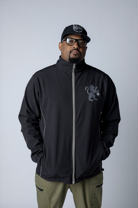 Big and Tall Poly Track Jacket