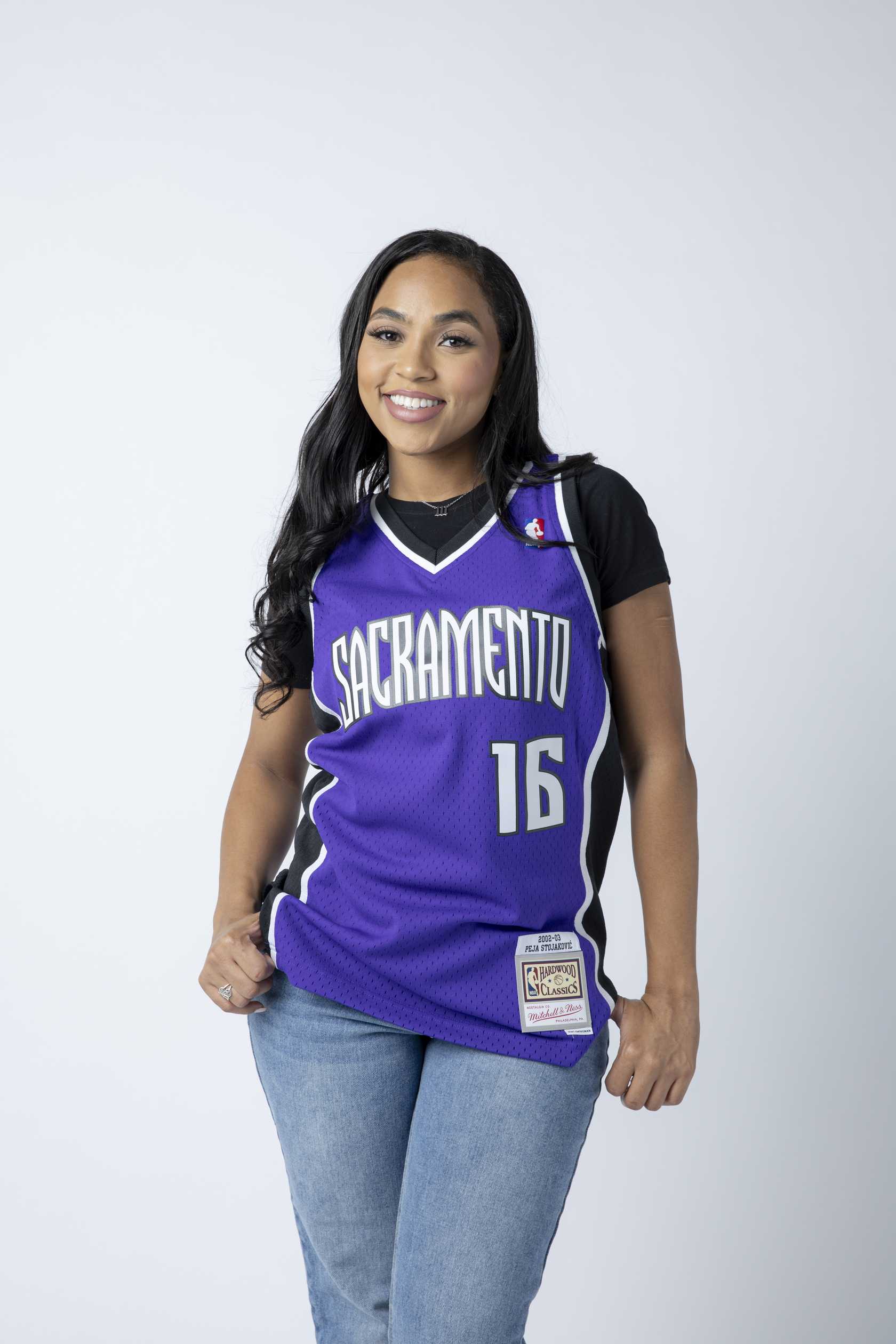 シェシェ　バスケット 2002-03 Peja Stojakovic Hardwood Classic Road Jersey