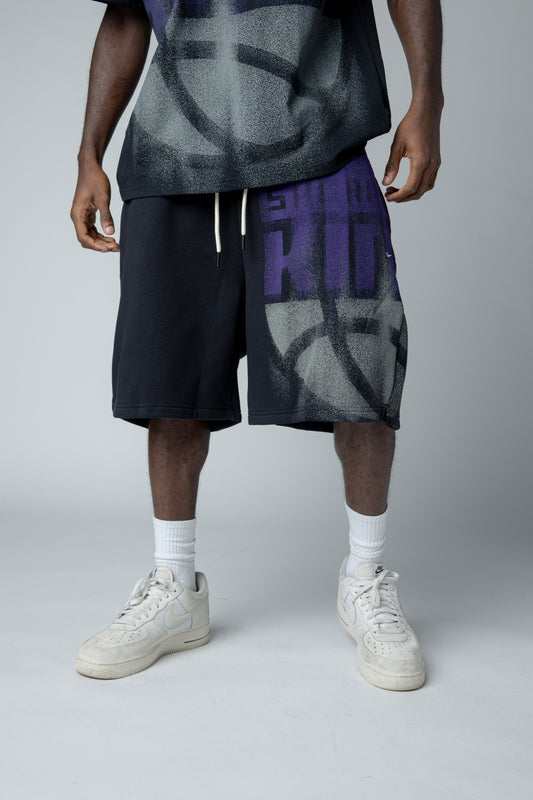 Washed Primary Logo Kings Practice Shorts