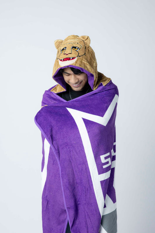 Slamson Hooded Mascot Throw Blanket