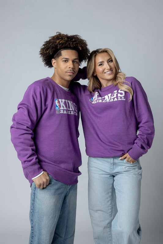 Kings Retro Basketball Crew