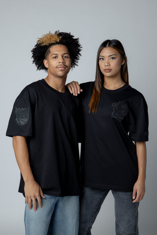 Stacked Wordmark Slim Fit Tee