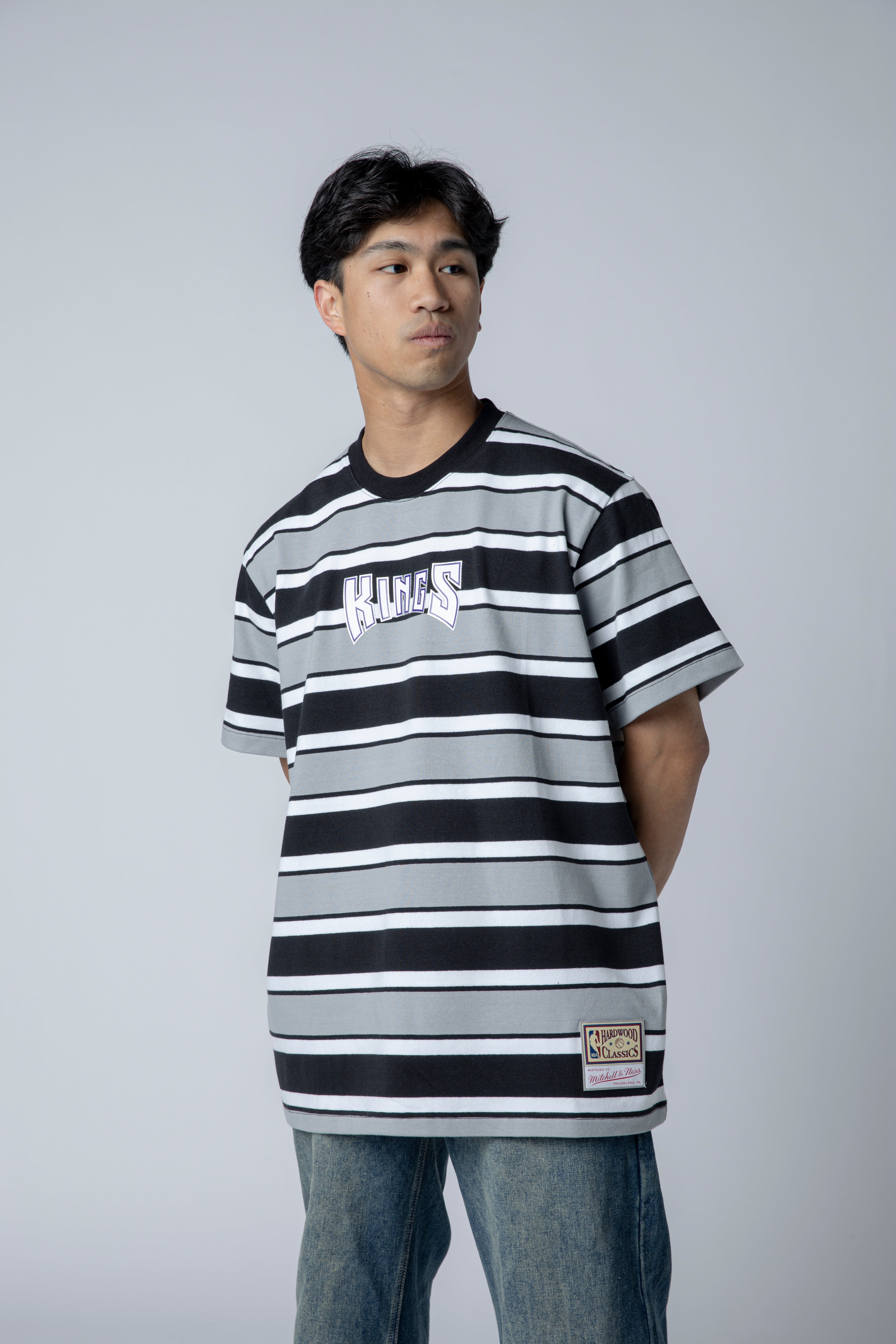 vintage】 00s lotto stripe t-shirt
