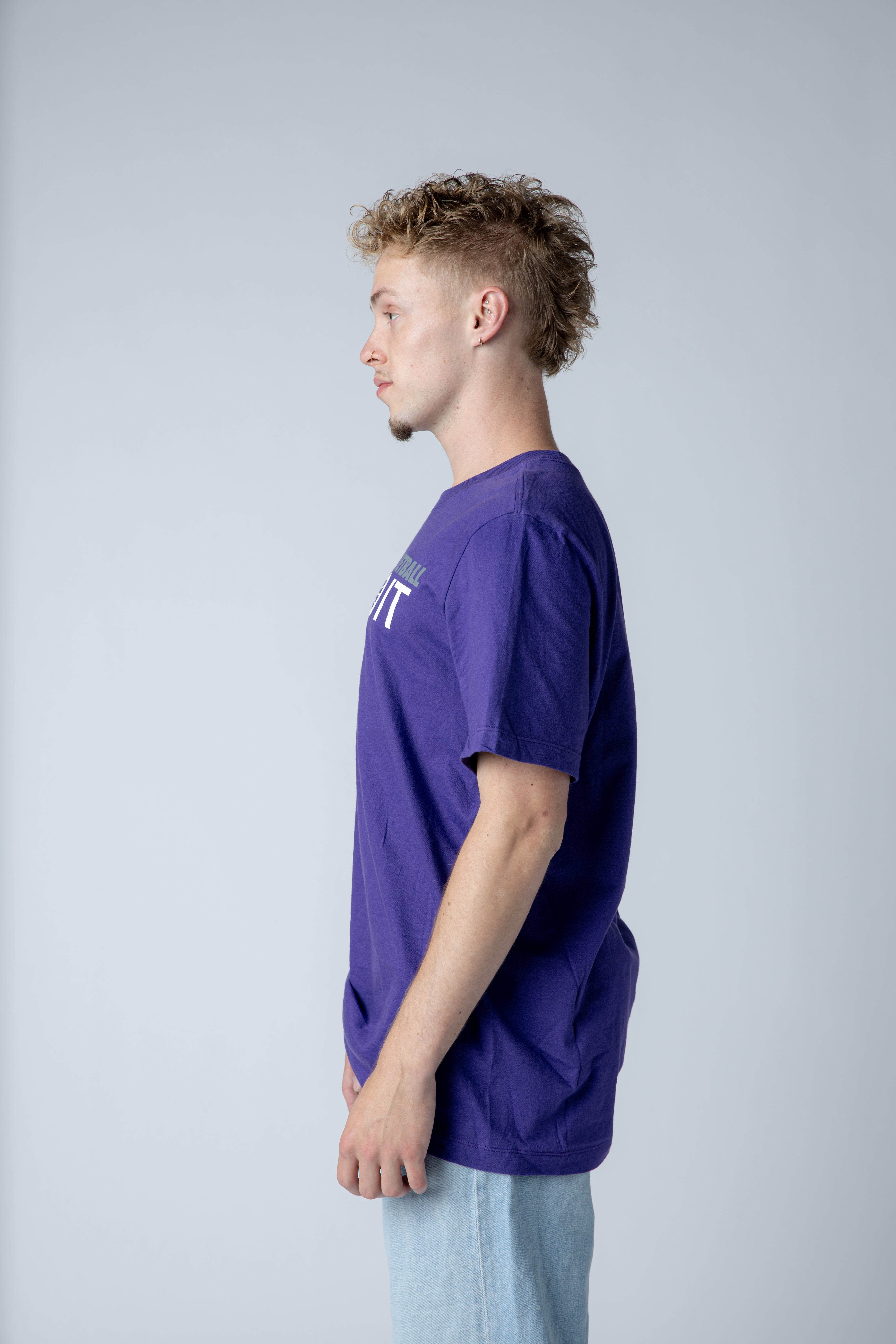 purple just do it shirt