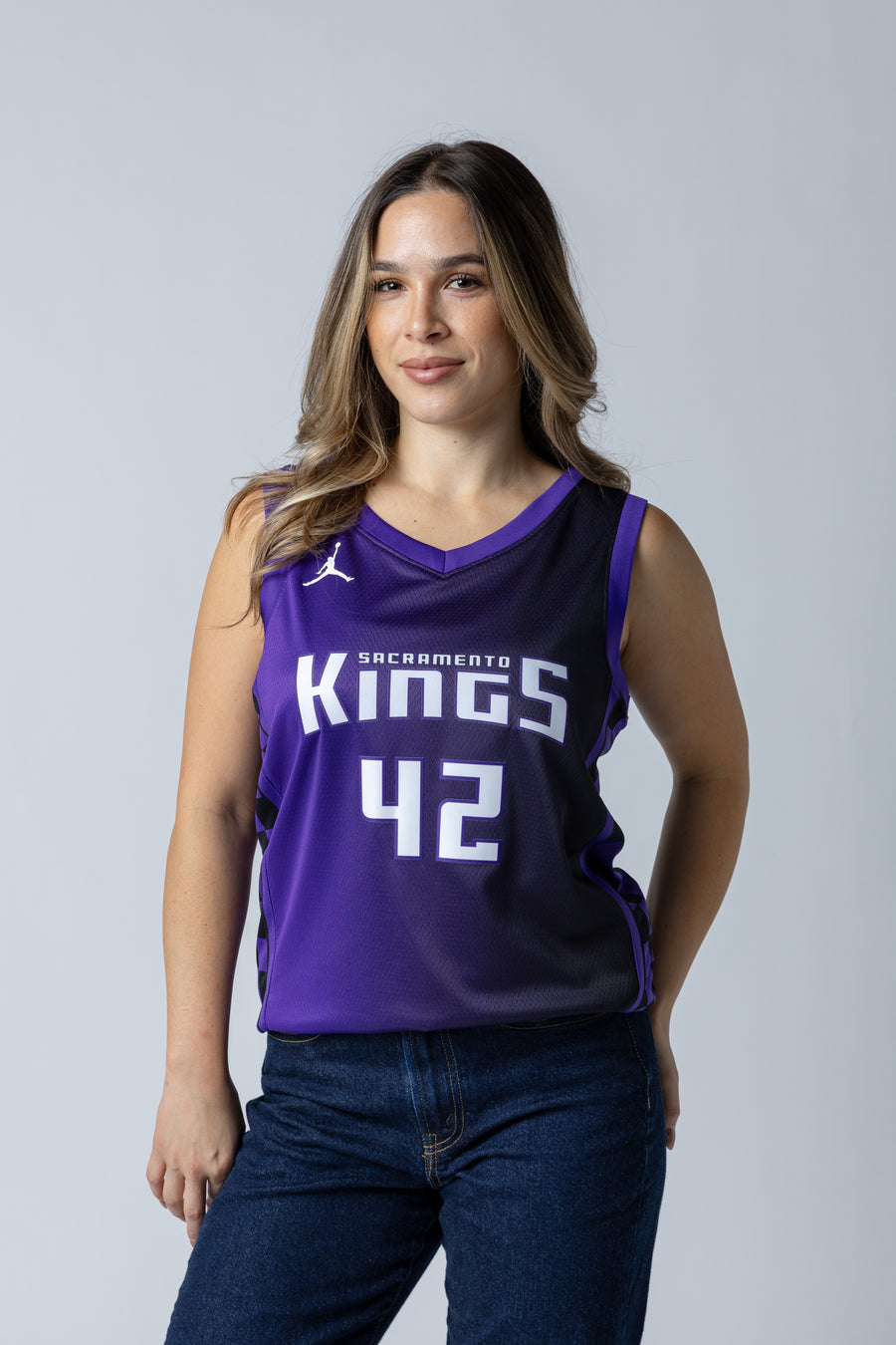 sacramento kings jersey dress Richmond 94 Checkered Swingman Jersey by Mitchell & Ness