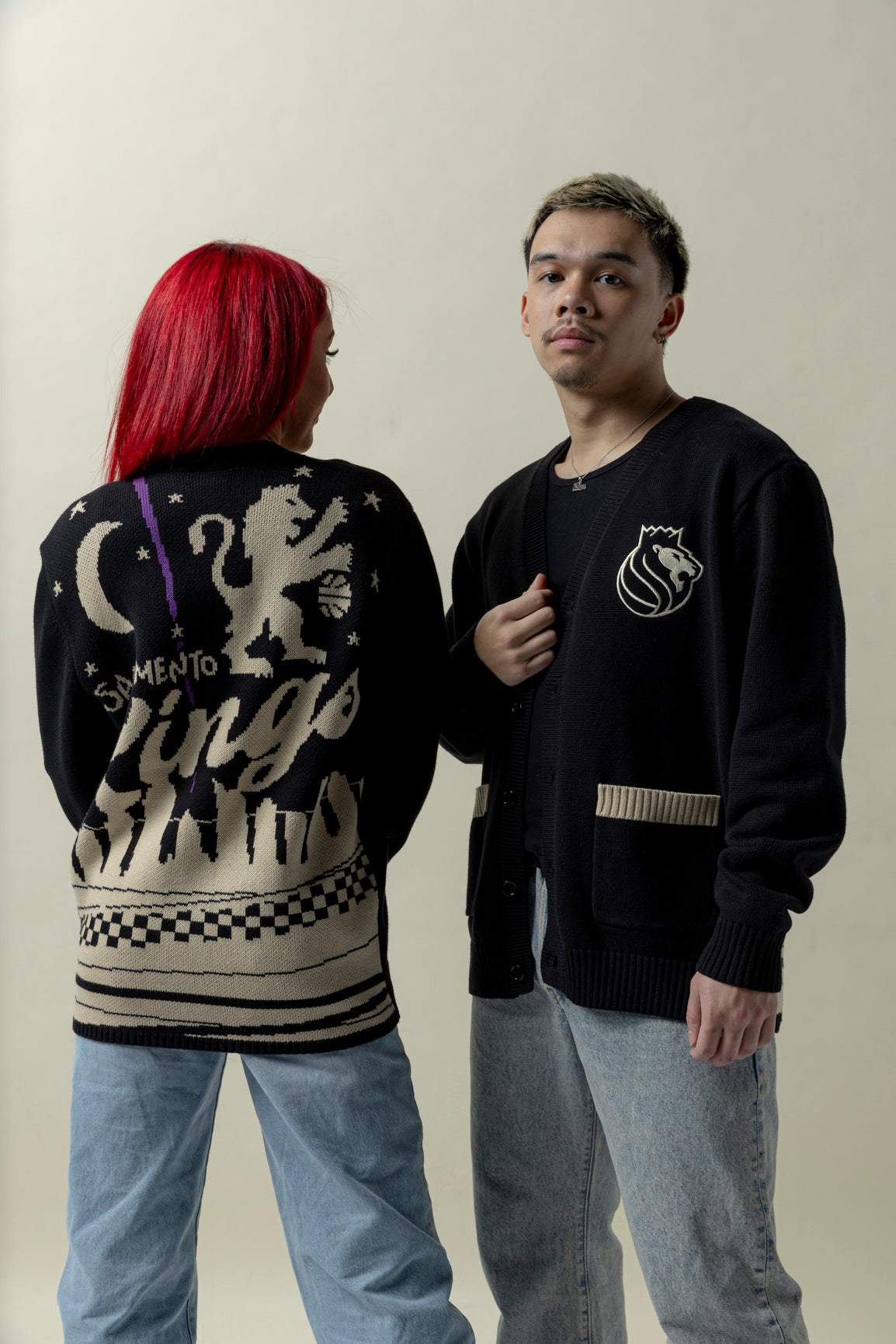 限定値下げ！Logo Jacquard Velor Rib Cardigan Fuzzy Zebra Print Cardigan | Windsor