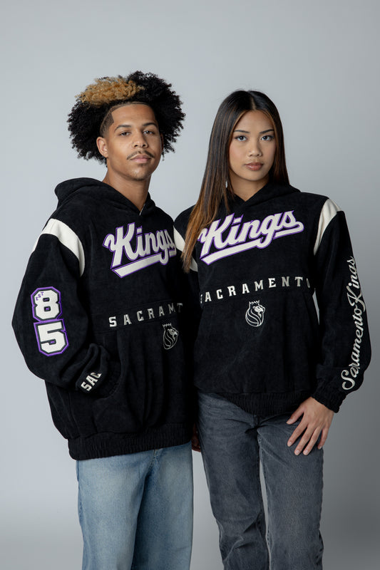 Kings Script Corduroy Hoodie