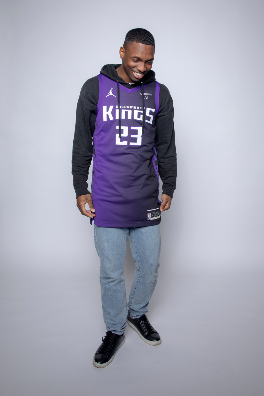 Men's Sacramento Kings 2023-24 New Jersey - All Stitched - Nebgift