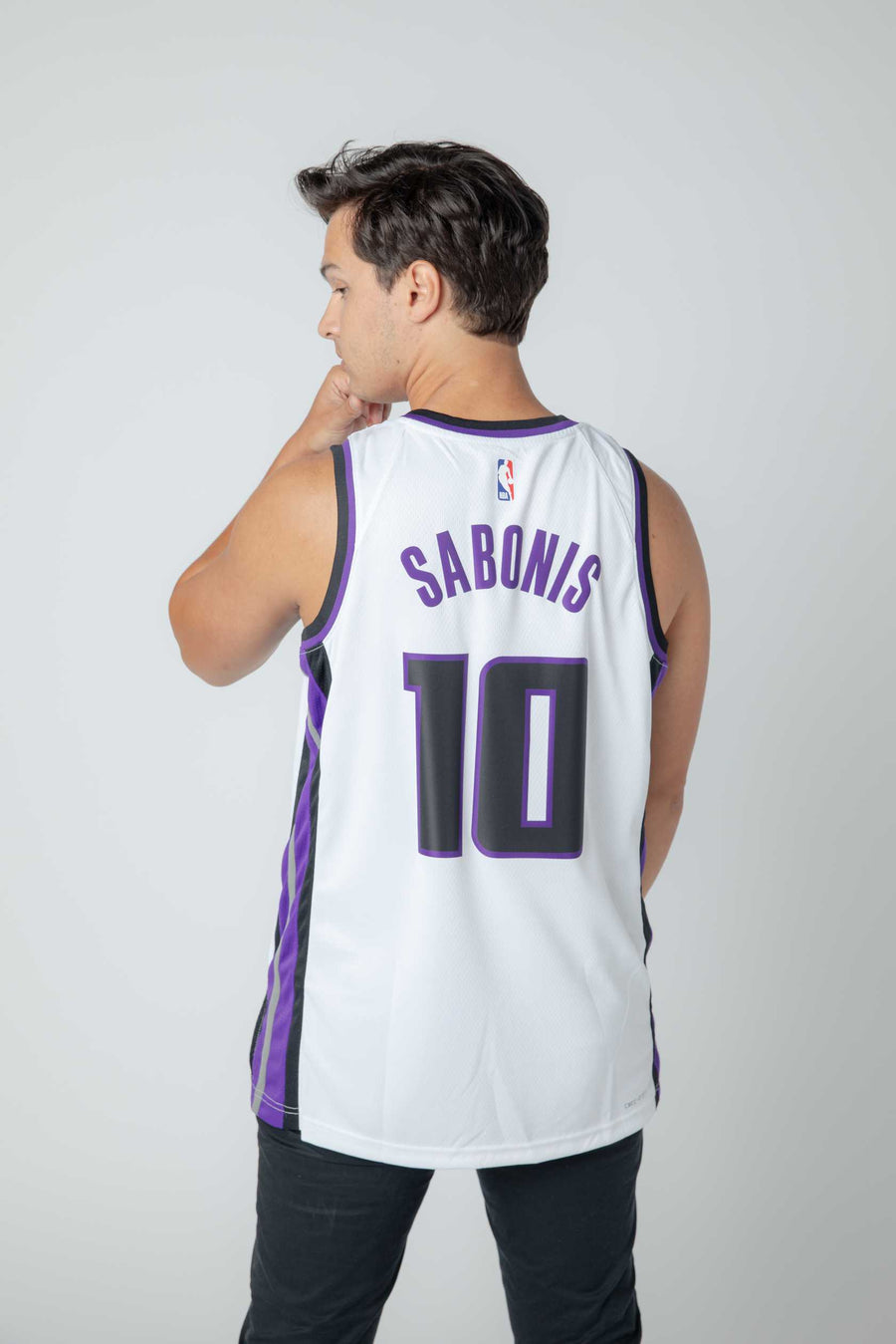 Sacramento Kings Jordan Statement Edition Swingman Jersey - Black -  Domantas Sabonis - Unisex