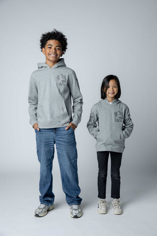 Youth Heralding Lion Tonal Fleece Hoodie