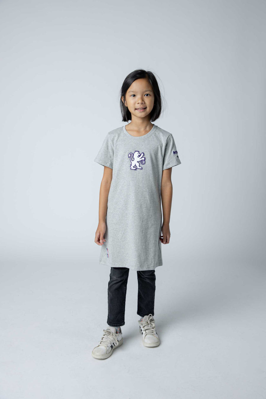 Youth Girls Heralding Lion Tee Dress Youth Girls Heralding Lion Tee Dress