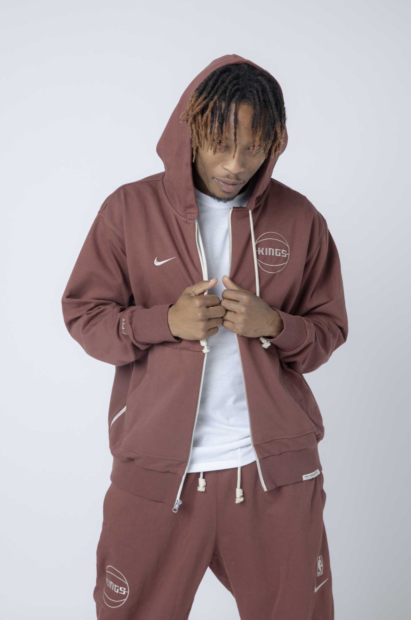 Dri Fit Loose Fit Zip Up Hoodie