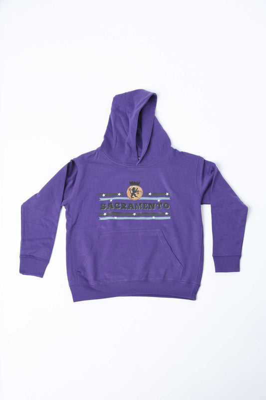 Youth SAC Purple Hoodie